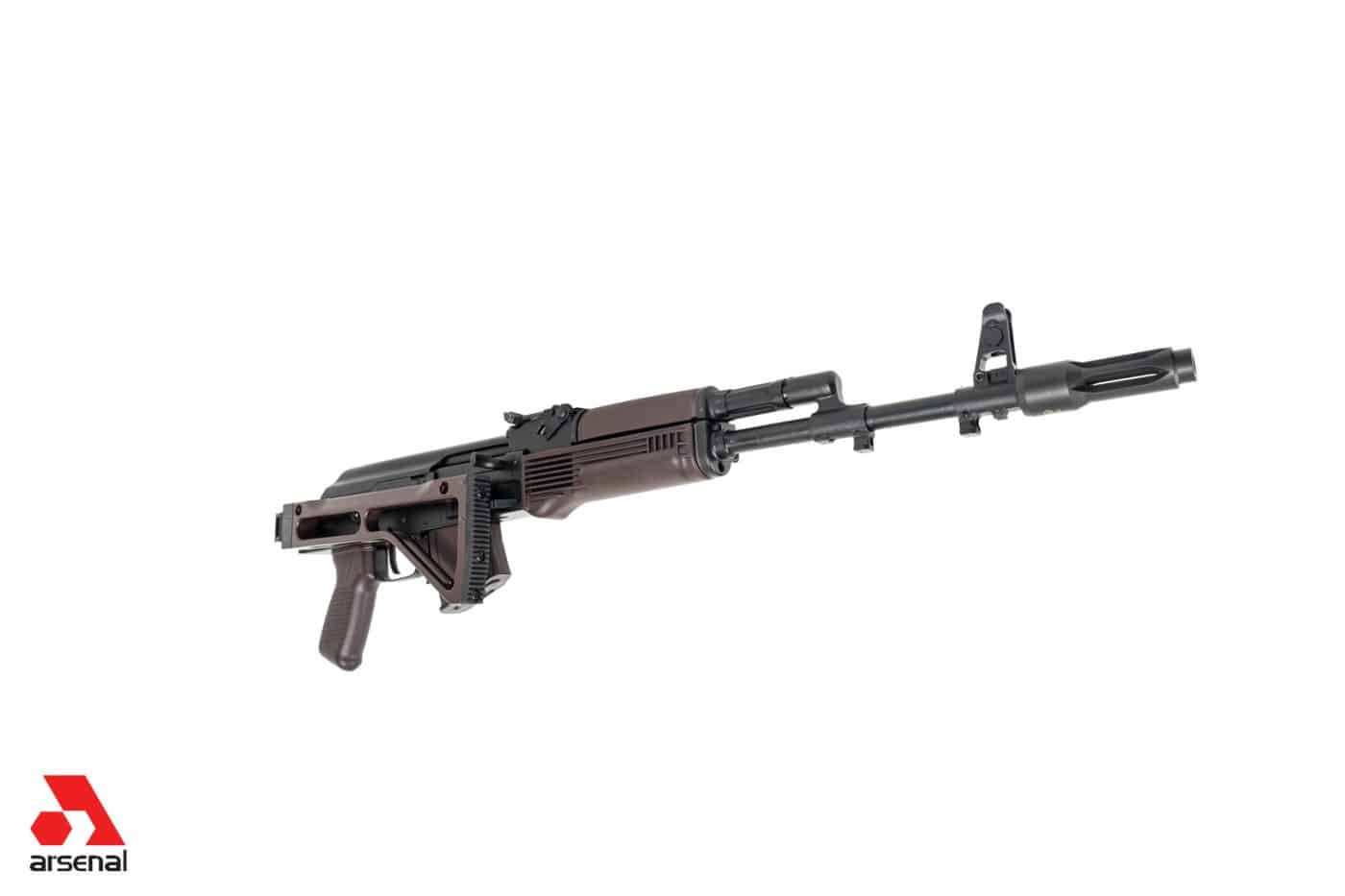SAM7SF 7.62x39mm Semi-Auto AK-47 Rifle with Aluminum Side Folding Stock and Arsenal Hard Case Plum