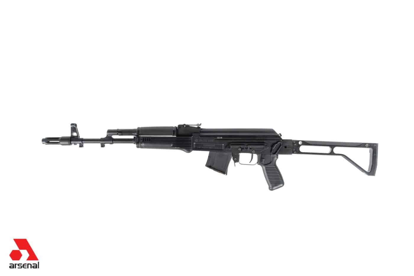 SAM7SF 7.62x39mm Semi-Auto AK-47 Rifle with Aluminum Side Folding Stock and Arsenal Hard Case Black
