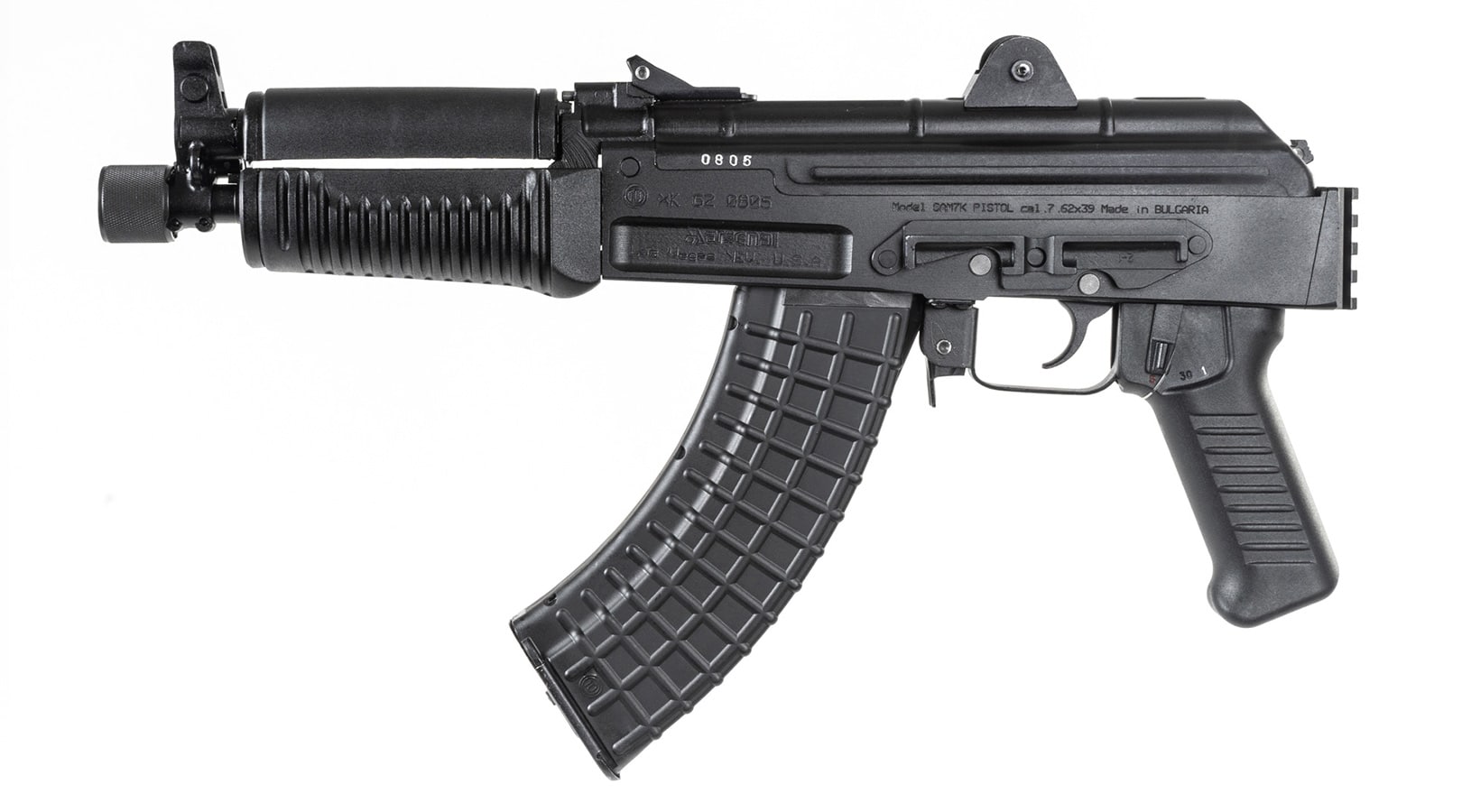 SAM7K 7.62x39mm AK47 Pistol