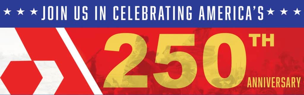 250th Anniversary American Independence