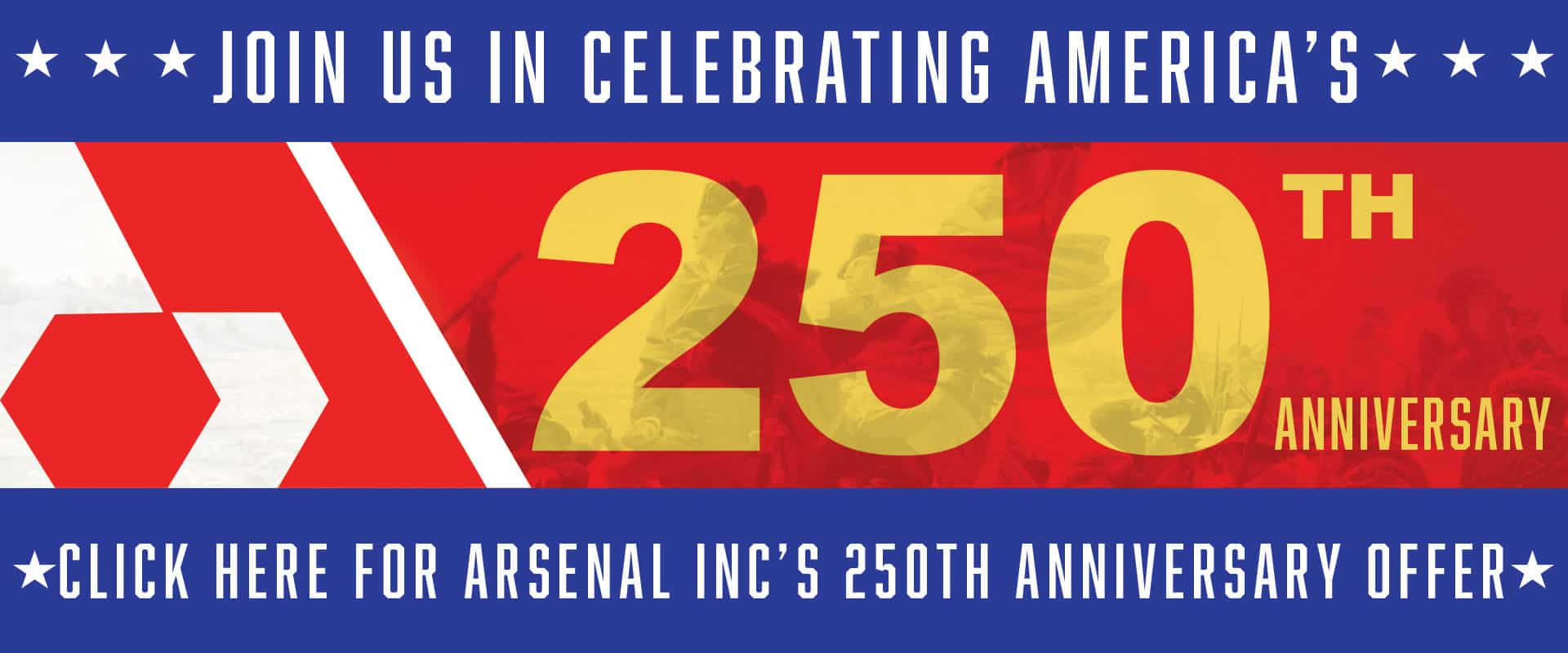 America 250 Arsenal Celebrates America 250