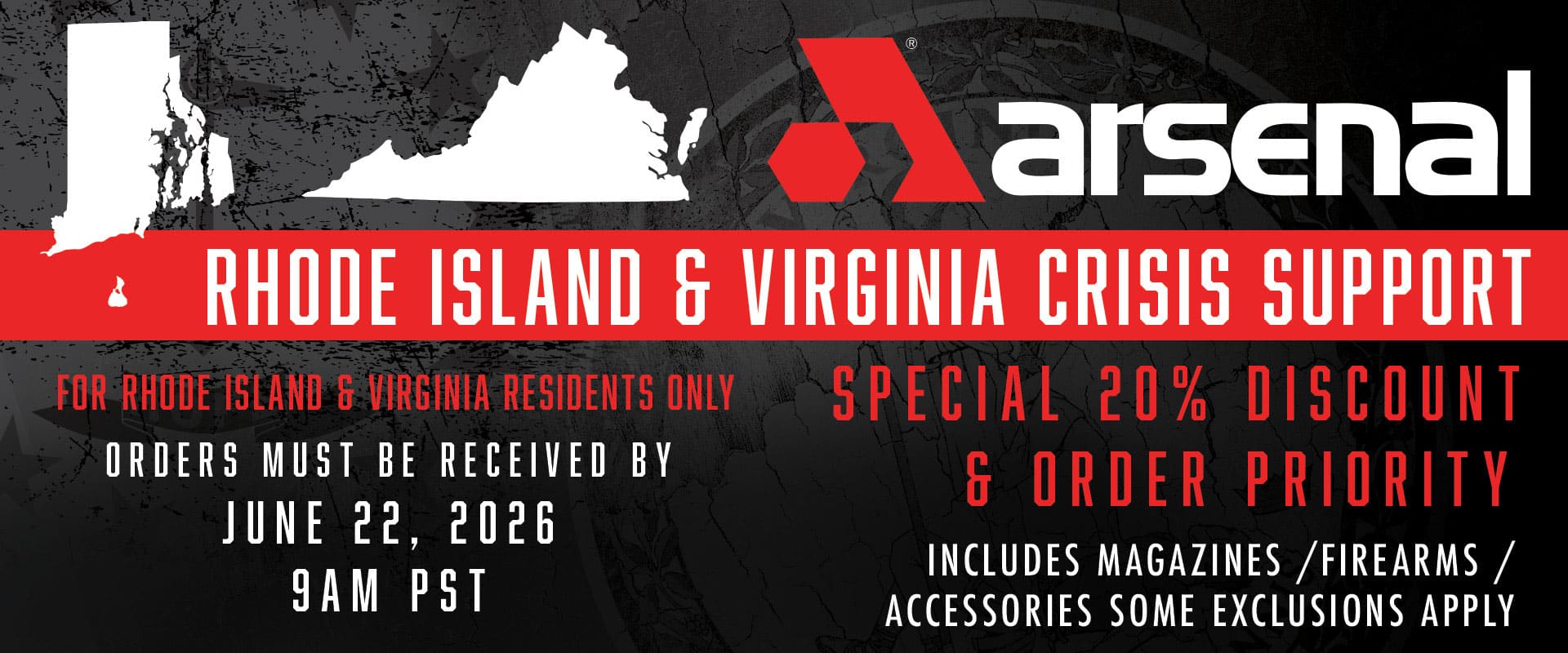 Rhode Island & Virginia Assault Weapon Ban