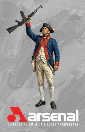 Arsenal SAM5 America 250 Poster