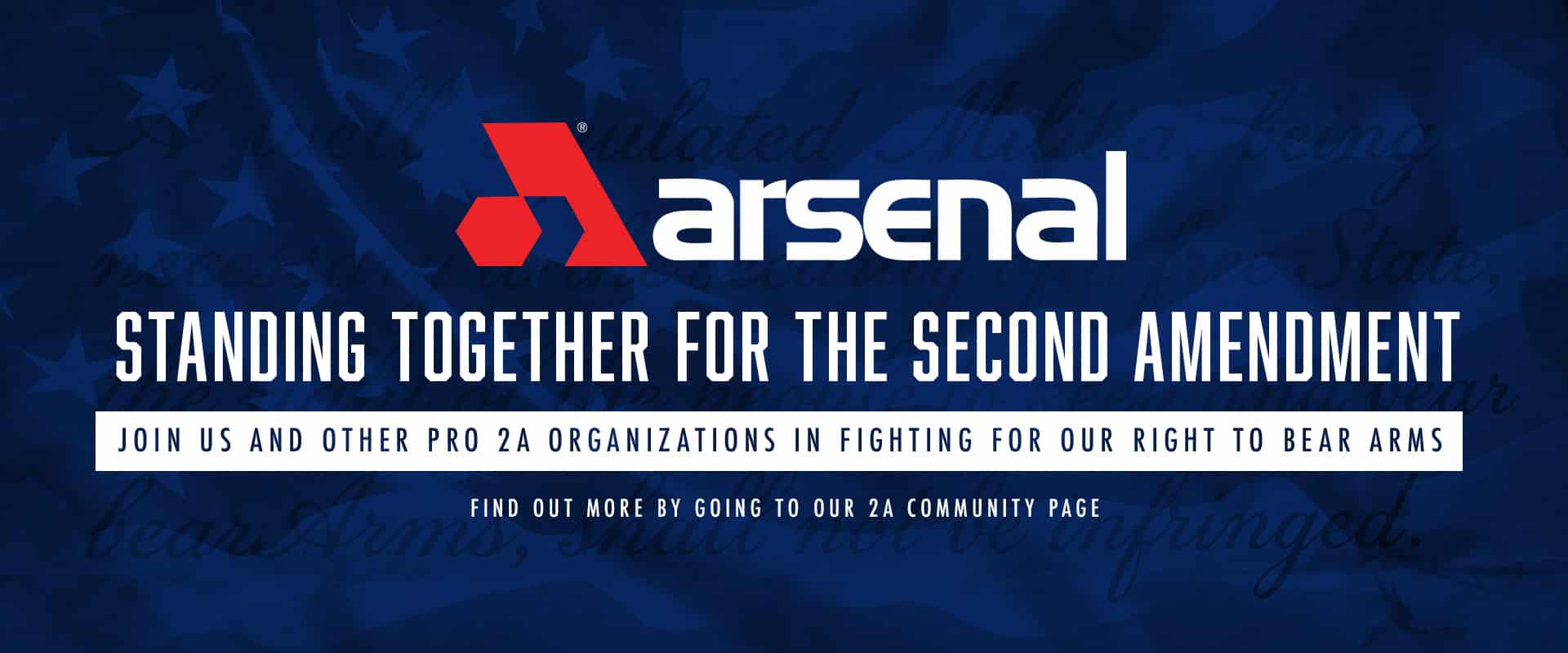 Arsenal Supports the 2A Community Arsenal Supports the 2A Community