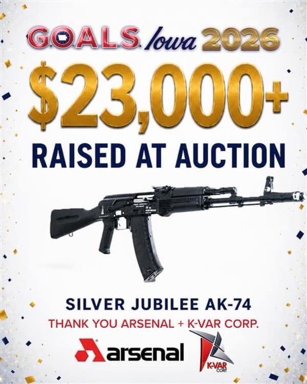 Gun Owners of America Silver Jubilee Auction