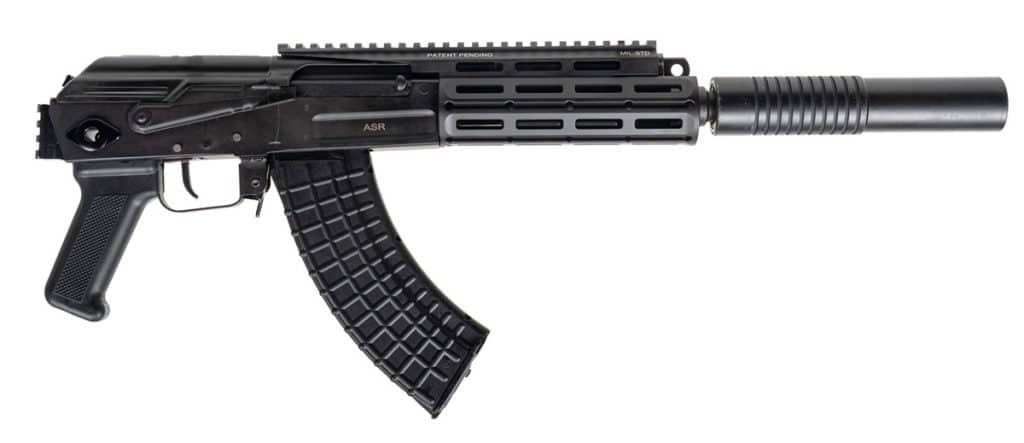Arsenal SASM7K AK-20 Pistol with Suppressor