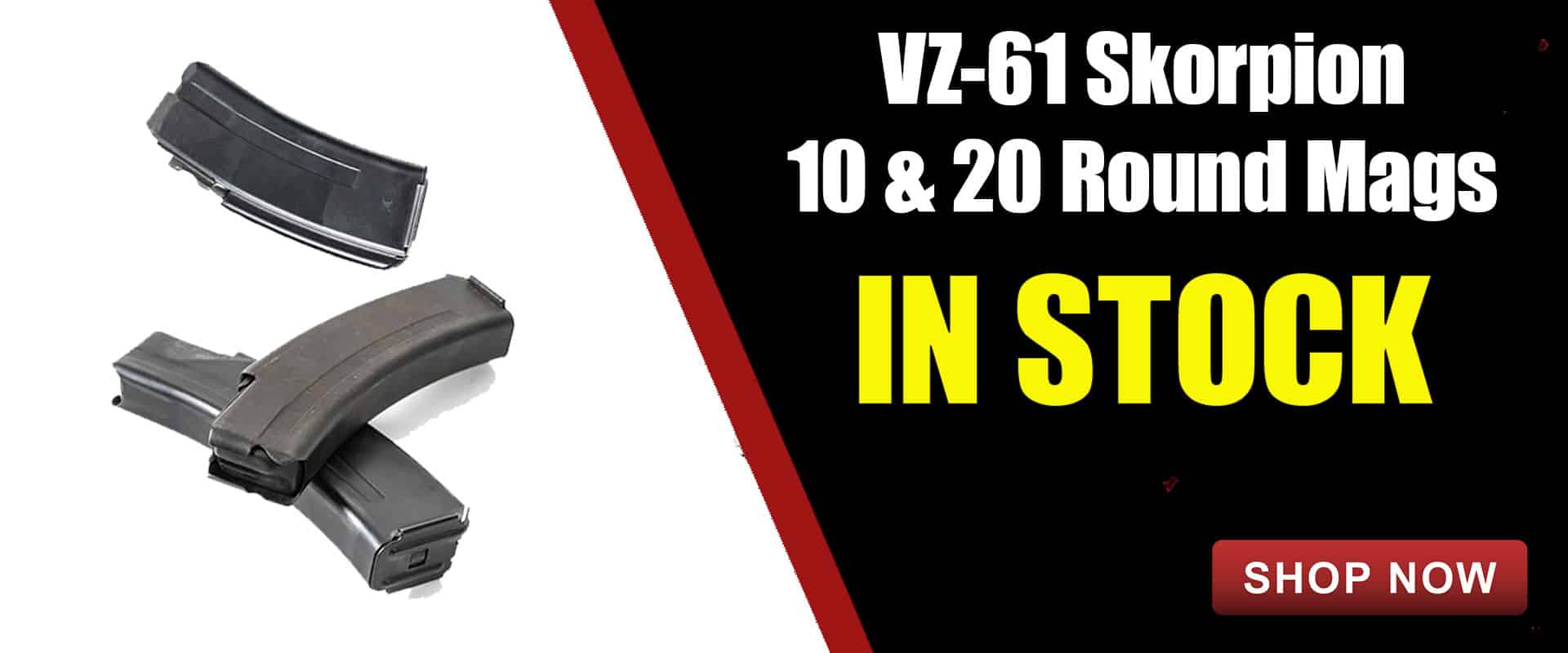VZ61 Mags In Stock VZ-61 Magazines In Stock