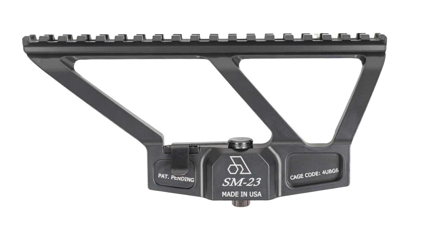 AK47 Scope Mount Cerakote Gray