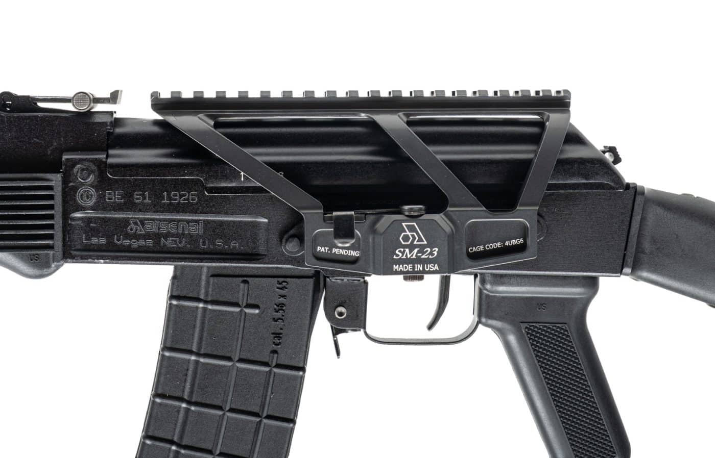 AK47 Scope Mount Cerakote Gray