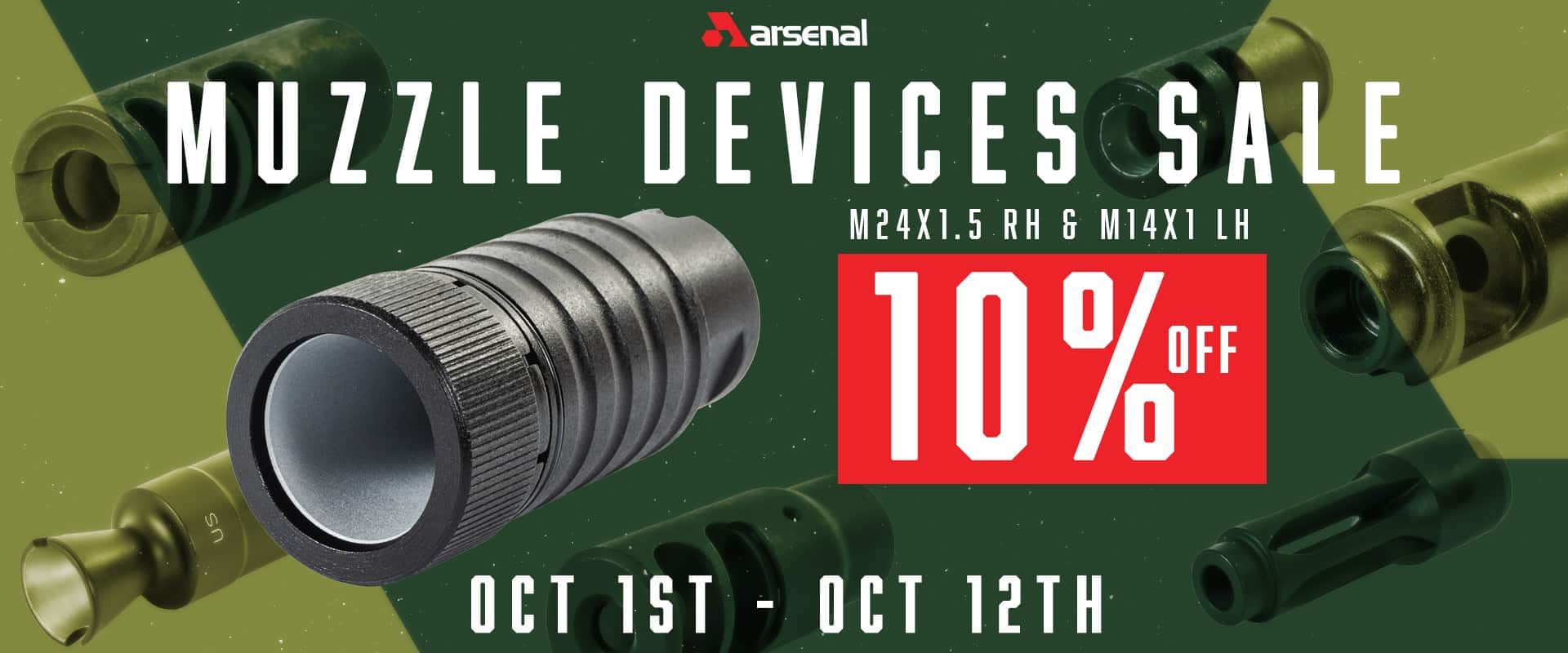 Sale! Muzzle Brakes & Flash Hiders