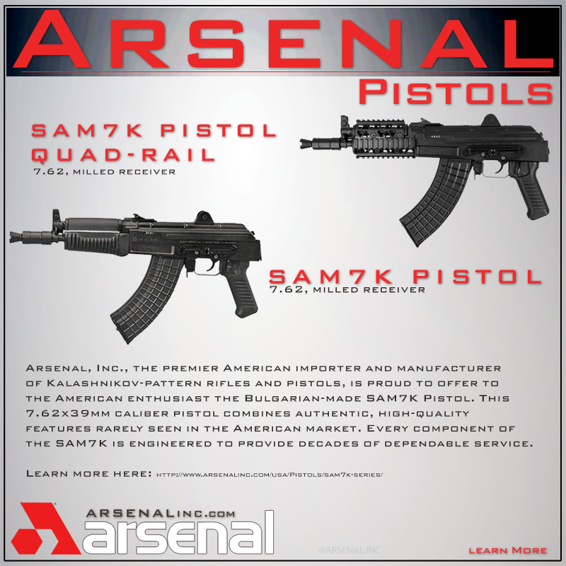SAM7K Pistol - Arsenal Inc